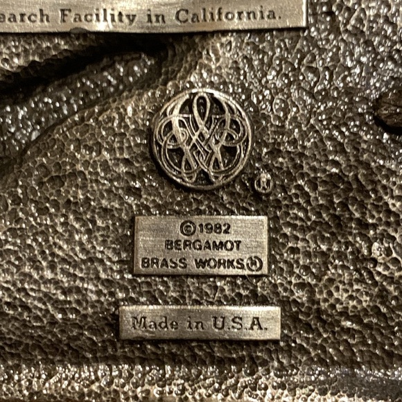 1982 SPACE SHUTTLE COLUMBIA VINTAGE BELT BUCKLE,TRUE VINTAGE PEWTER,NASA - Picture 6 of 15